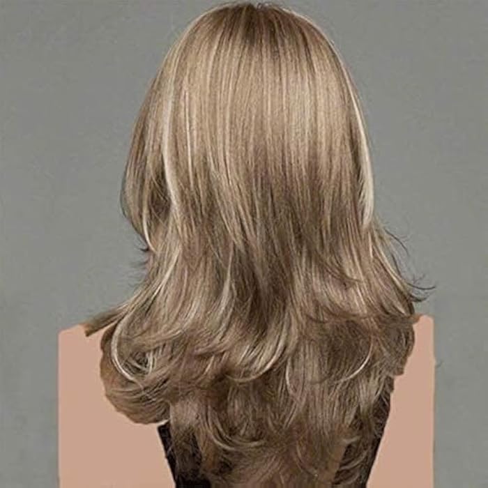 DILLARDS Blonde Synthetic Wigs For Women Natural Looking